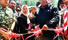 Wujud Sinergi Pemkab dan TNI, Jembatan Perintis Garuda Merah Putih di Talaga Resmi Beroperasi