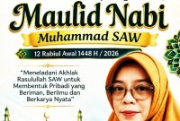 Kepala SMPN 4 Jatinangor, Dr. Hj. Cucu Suhartini, M.Hum., menegaskan pentingnya menjaga hakikat peringatan ini agar tidak sekadar menjadi agenda seremonial tahunan semata ( Dok. Harian Sumedang / istimewa )