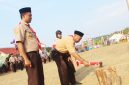 Camat Surian, Ahmad Aradea, S.Pd., membuka jambore ( istimewa )