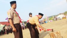 Camat Surian, Ahmad Aradea, S.Pd., membuka jambore ( istimewa )