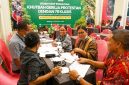 Suasana diskusi kelompok para pendeta dari 78 klasis di Papua Barat Daya dalam menyusun materi khotbah untuk mendorong penyelamatan hutan Papua. Kegiatan yang diselenggarakan IRI Indonesia ini berlangsung di Kota Sorong, Papua Barat Daya, Kamis (3/9/2026).