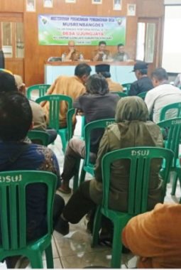 MUSRENBANGDES Desa Ujungjaya Sukses Gelar Penetapan Prioritas Pembangunan RKPDes 2026