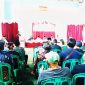 Suasana Rapat Pleno penentuan nomor urut Calon Kepala Desa Ujungjaya ( Dok. Harian Sumedang / Abdul Haris )