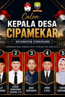 5 Kandidat Siap Bertarung di Pilkades Cipamekar, Dadi Heryanto Usung Visi ‘MANTAP
