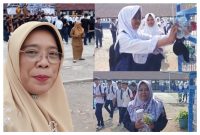 Lewat kepemimpinan inovatif Dr.Hj. Cucu Suhartini, M.Hum,  SMPN 4 Jatinangor menghadirkan program “Toilet Bersih, Toilet Harum” 