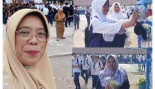 Lewat kepemimpinan inovatif Dr.Hj. Cucu Suhartini, M.Hum,  SMPN 4 Jatinangor menghadirkan program “Toilet Bersih, Toilet Harum” 
