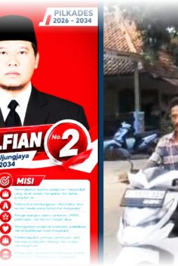 Disambut Hangat Ratusan Warga, Incumbent Cucun Alfian Siap Tuntaskan Pembangunan Desa Ujungjaya