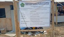 Pekerjaan konstruksi dilaksanakan oleh pelaksana proyek PT Can Putri Gunung dengan nilai kontrak mencapai Rp3.371.047.108.