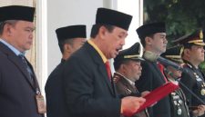 Ketua DPRD Sumedang Sidik Jafar menghadiri Upacara Hari Kesaktian Pancasila di Pusat Pemerintahan Sumedang