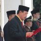 Ketua DPRD Sumedang Sidik Jafar menghadiri Upacara Hari Kesaktian Pancasila di Pusat Pemerintahan Sumedang