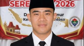 Billy Pujiyama resmi terdaftar sebagai salah satu calon kepala desa dalam Pemilihan Kepala Desa (Pilkades) Cipamekar ( Dok. Harian Sumedang / Supriadi )