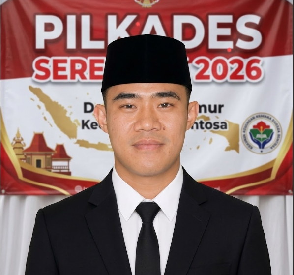 Billy Pujiyama resmi terdaftar sebagai salah satu calon kepala desa dalam Pemilihan Kepala Desa (Pilkades) Cipamekar ( Dok. Harian Sumedang / Supriadi )