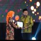 Apresiasi ini diberikan atas komitmen Pemerintah Kabupaten Sumedang dalam memperkuat ekosistem zakat. ( Dok. Harian Sumedang / Siti Kowati )