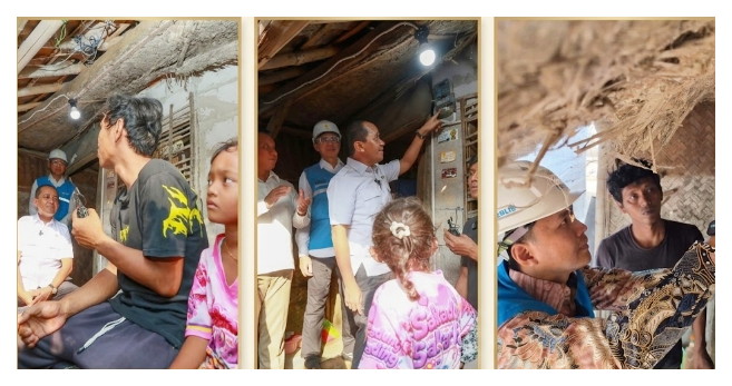 Di Dusun Prau Bosok, Desa Muara Baru, Karawang, mimpi puluhan keluarga untuk memiliki akses energi mandiri akhirnya terwujud. (Dok. Harian Sumedang Online / Tatang Tarmedi)
