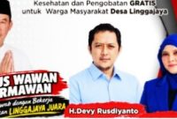 Acara yang dipusatkan di kediaman Kepala Desa Linggajaya, Agus Wawan Dermawan, S.E., tersebut mendapat antusiasme tinggi dari warga sekitar