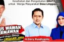 Acara yang dipusatkan di kediaman Kepala Desa Linggajaya, Agus Darmawan, S.E., tersebut mendapat antusiasme tinggi dari warga sekitar